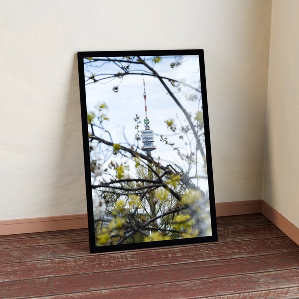 Travel / Photography / Digital Download / Printable Home Decorations / Vienna Tower