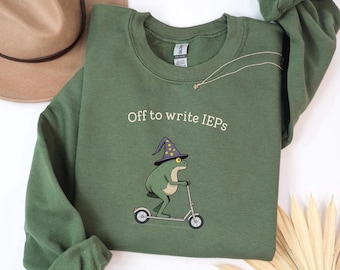 Aus, um IEPs PNG zu schreiben, spezielle Ed Lehrer Png, Frosch Clipart, süßer Frosch Scooter Png