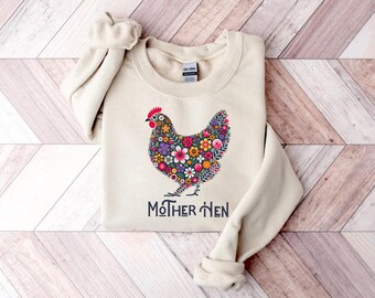 MUTTER HENNE PNG, Huhn Mama Png, Mama Henne Png, Landmutter Png, Mama Henne Liebhaber Png, Muttertagsdesign