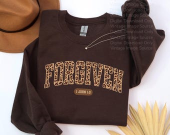 VERGEBEN PNG, CHRISTIAN Png, Christlicher Bibelvers Leopardenmuster, Leopardenmuster Bibelvers Png, Glaube Png, Jesus Png, Religiöser Png