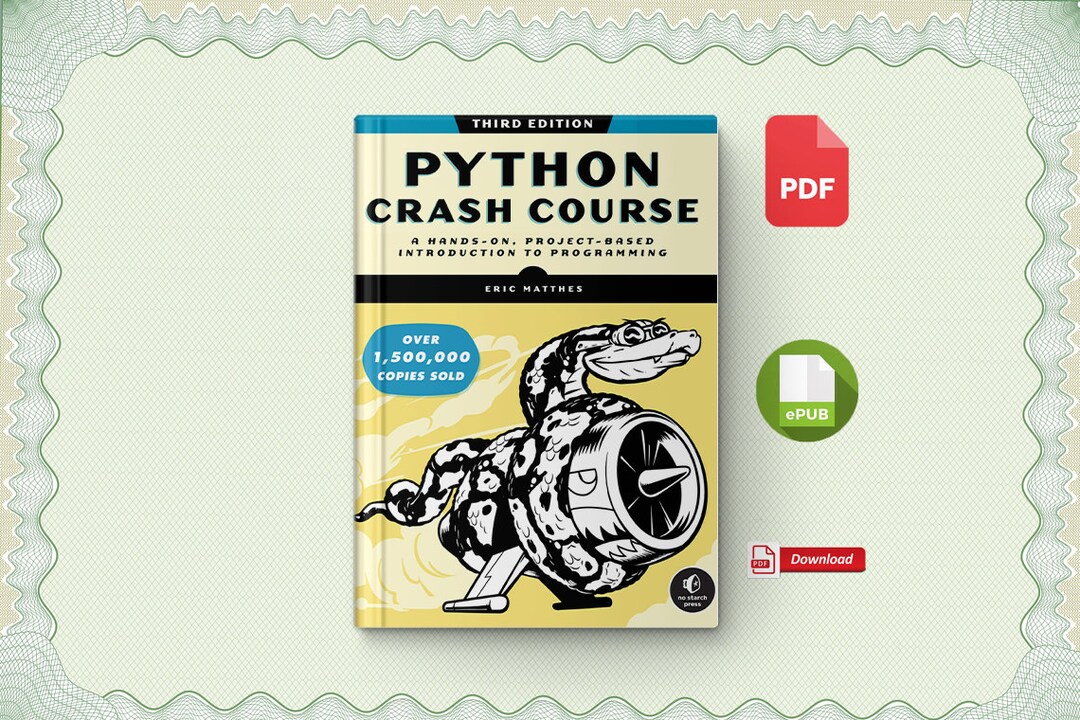 Python Crash Course, 3rd Edition: A Hands-on, Project-based ...