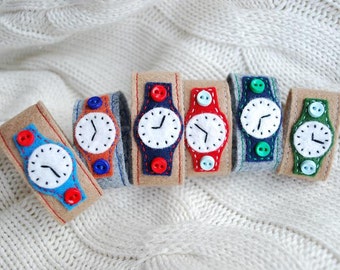 create your own- custom bracelet or watch. soft play watch for baby, toddler or kid!