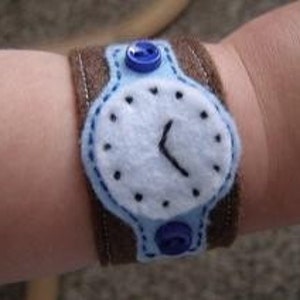 create your own custom bracelet or watch. soft play watch for baby, toddler or kid image 3