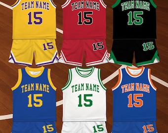 Personalized Kids Basketball Jersey,Custom Name Number Basketball Jersey,Kids Youth Birthday Jersey,Basketball Lover BK6