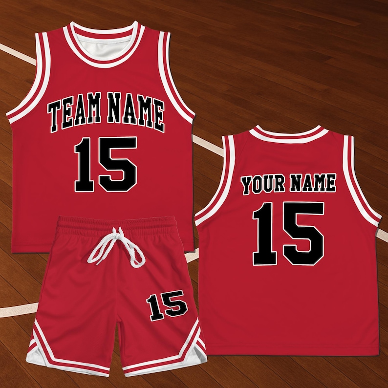 Personalized Kids Basketball Jersey,Custom Name Number Basketball Jersey,Kids Youth Birthday Jersey,Basketball Lover BK6 image 4