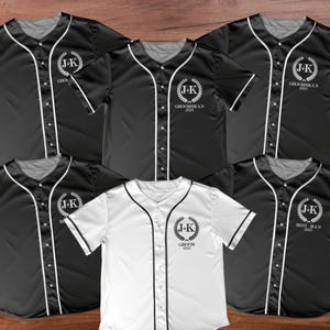 Groom & Groomsmen Jersey Shirts Custom Names And Numbers Jersey,Groomsmen Proposal,Bachelor Party Groomsmen Jersey,Best Man,Groom Shirts W3