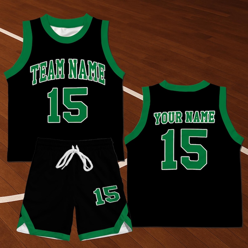 Personalized Kids Basketball Jersey,Custom Name Number Basketball Jersey,Kids Youth Birthday Jersey,Basketball Lover BK6 image 6