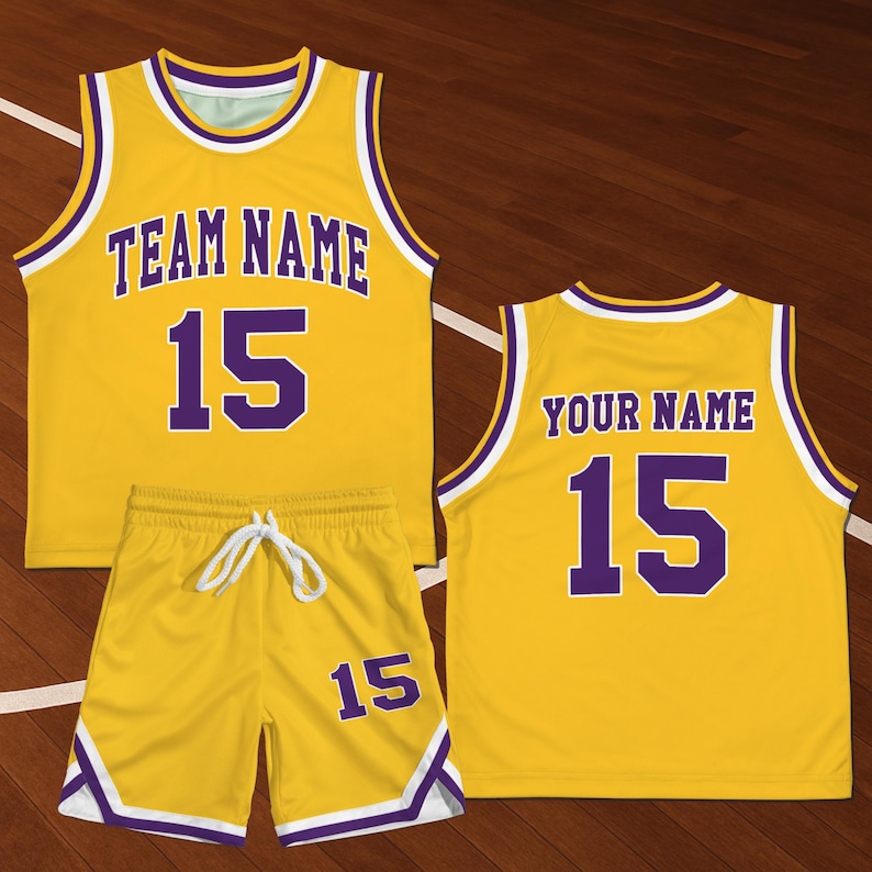 Personalized Kids Basketball Jersey,Custom Name Number Basketball Jersey,Kids Youth Birthday Jersey,Basketball Lover BK6 image 3