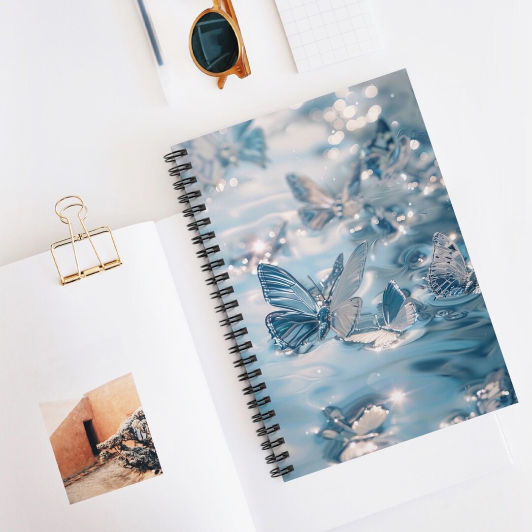 Spiral Notebook Ruled Line - Etsy
