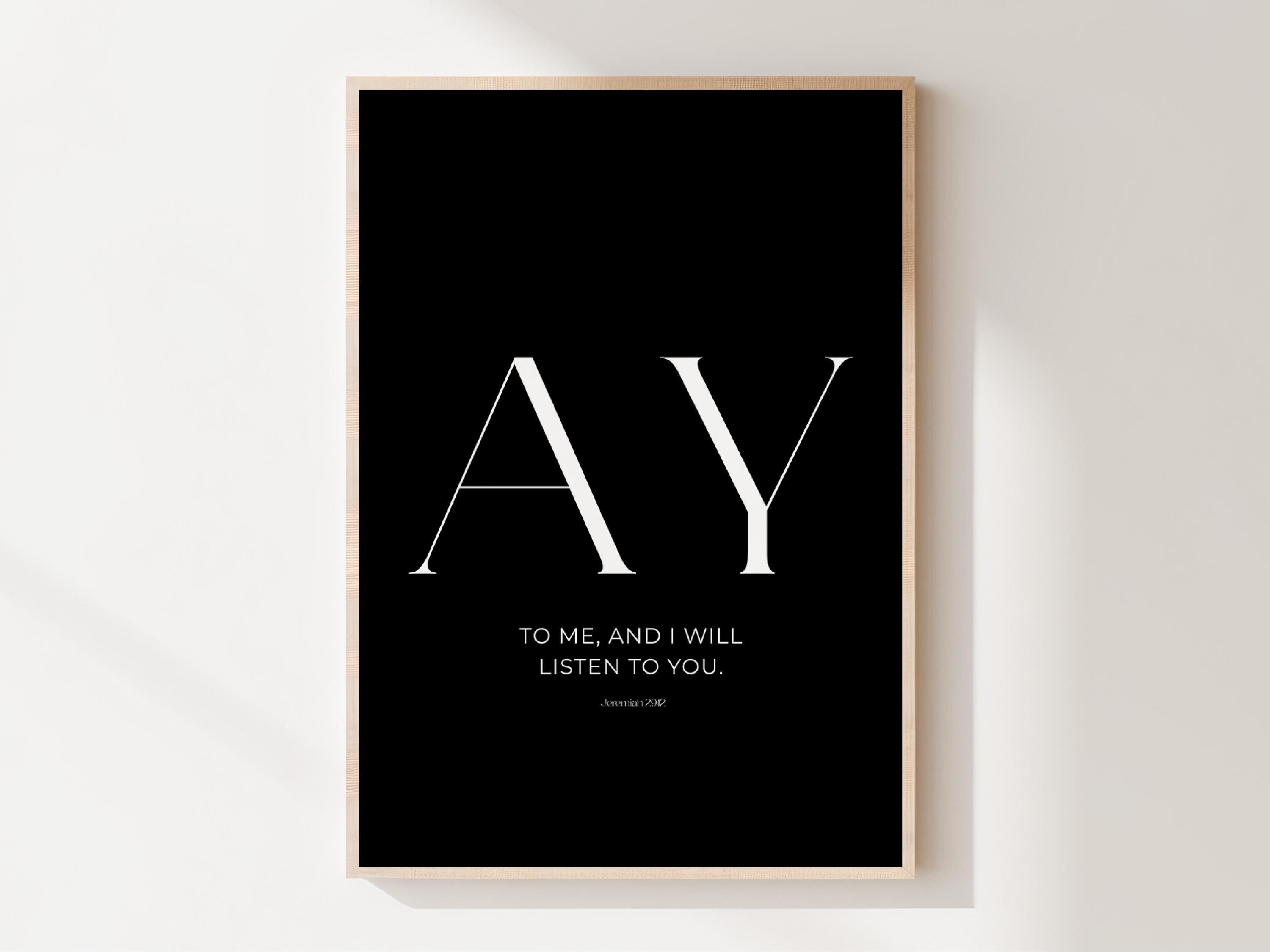 Pray Bible Verse Wall Art | Black Christian Decor Printable | Set of 2 ...