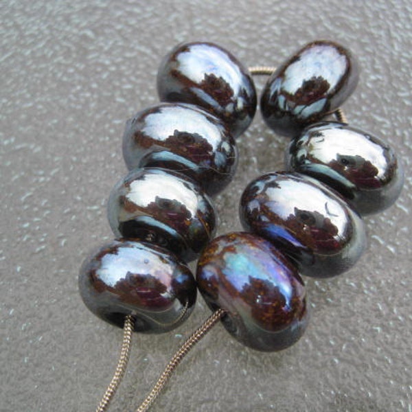 stoursglass Lampwork de perlas de doble hélice