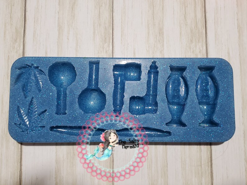 10 different Hookah pipe bong weed silicone mold 5 Etsy