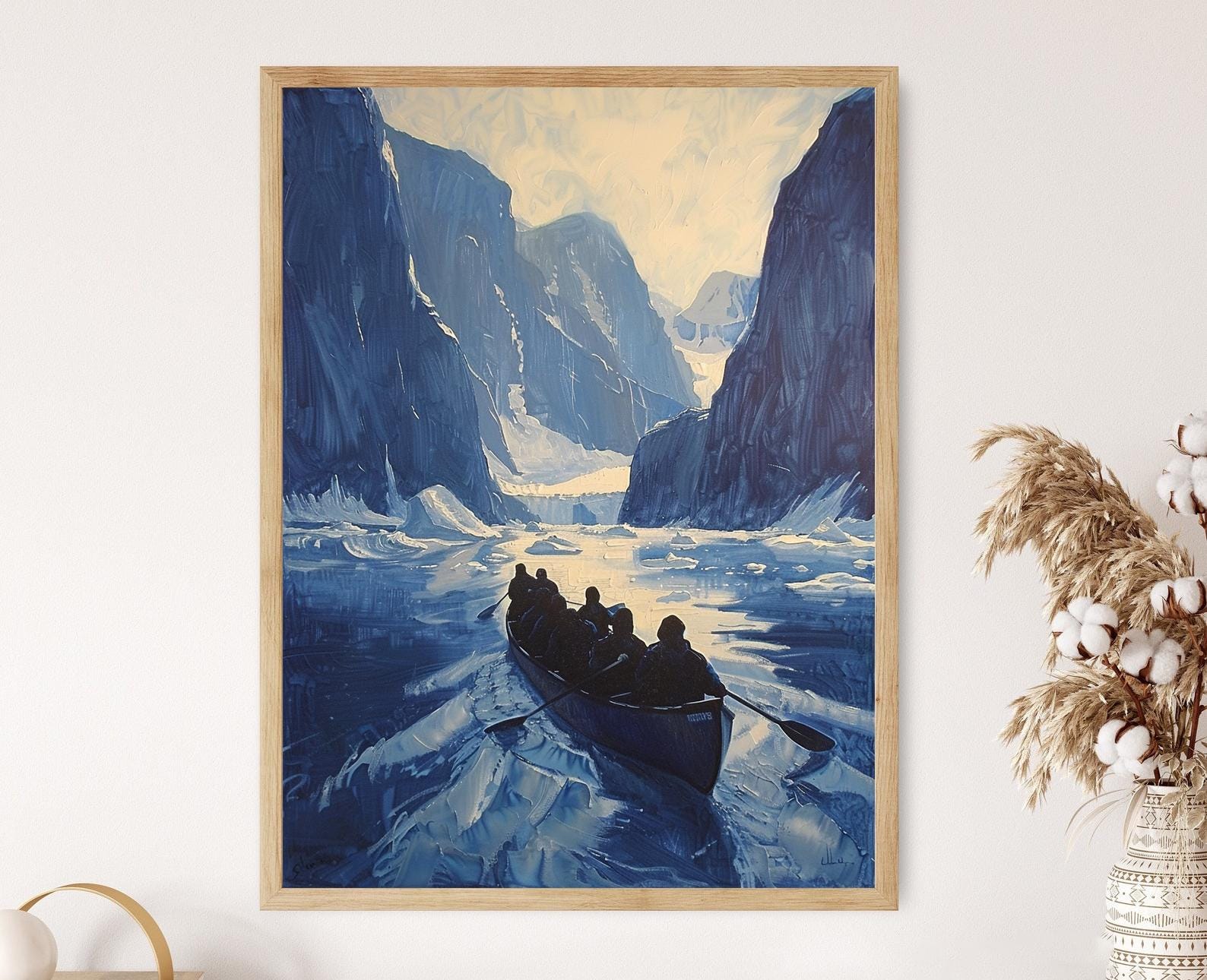 Eskimo in Kayaks - Etsy Canada