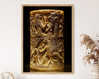 円筒印章 古代メソポタミア文明 楔形文字 バビロニア バビロン 1484 バビロニアの円筒印章、楔形文字、古代の遺物、メソポタミアのシンボル