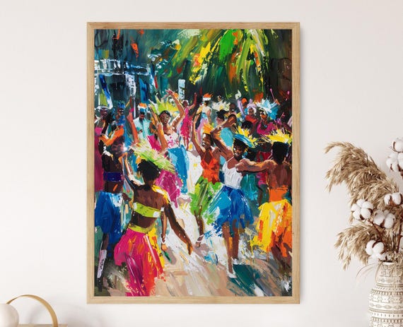ブラジルCarnavalの絵画 ブラジルCarnavalの絵画