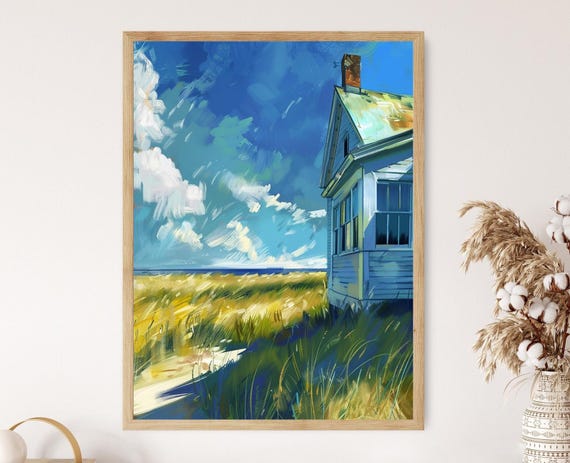 アートプリント ホッパー絵画 エドワードホッパー 草原 エドワード