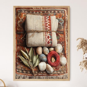 Andinsk Q’ero Mesa Ritual Bundle Konsttryck