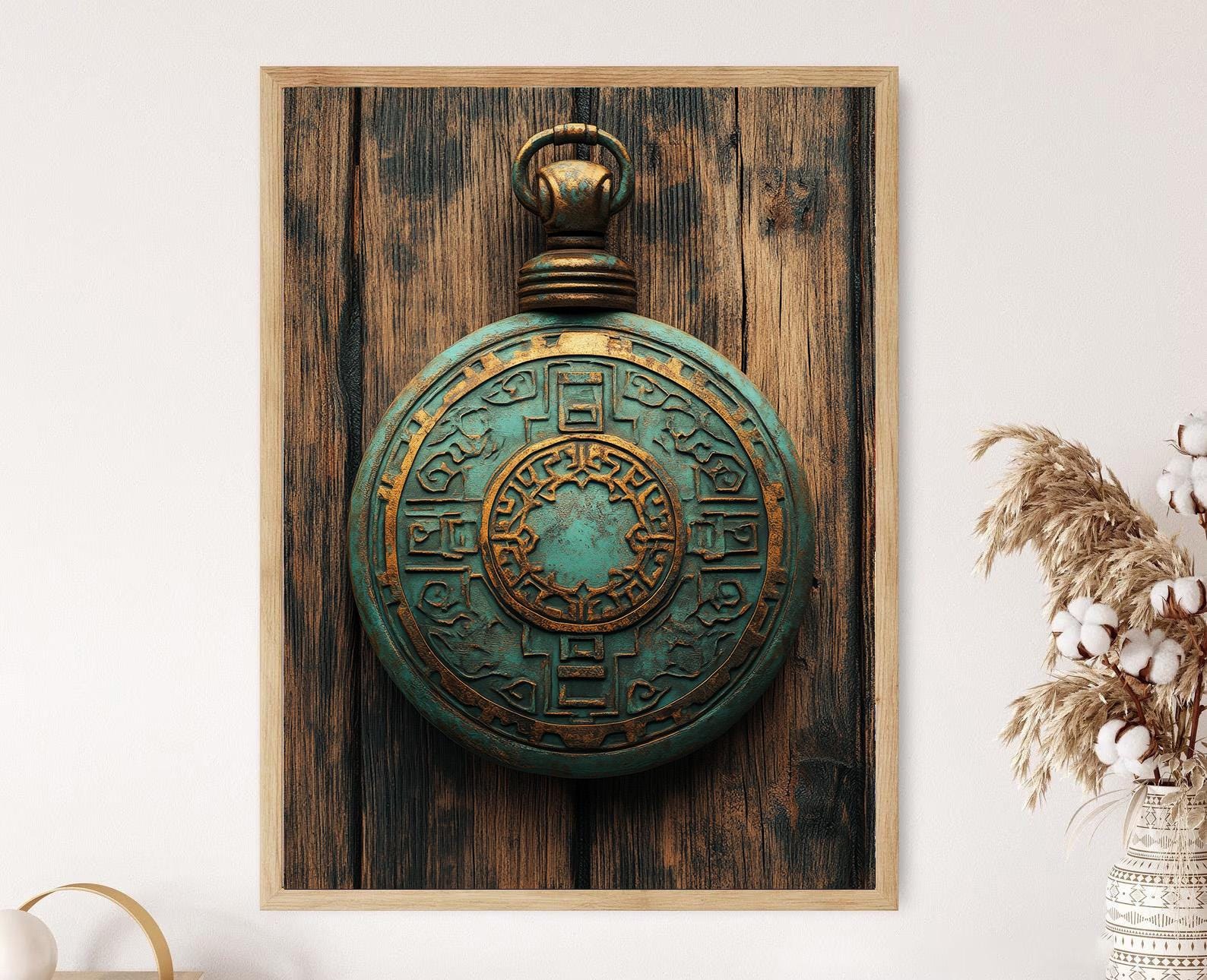 2521❣️ベトナム ドンソンドラム 銅鼓 オブジェ Spotlight Artifact