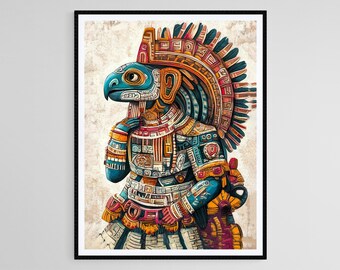 『黄昏の王国』『GOD OF THE AZTECA TEZCATLIPOCA』 Tezcatlipoca – THE MIGHTY Aztec God of the Moon and Stars