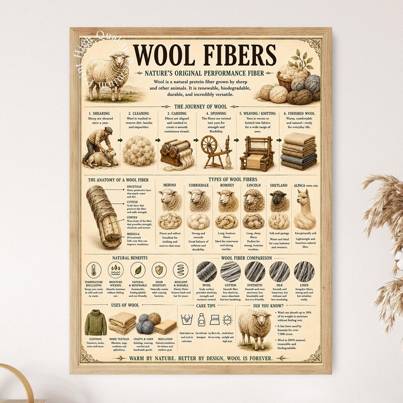 Fabric Research Posters - Etsy