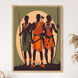 The Hadza Tribe of Northern Tanzania, Fine Art Print