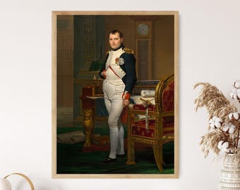 書斎のナポレオン ジャック・ルイ・ダヴィッドによる絵画 1812 美術館