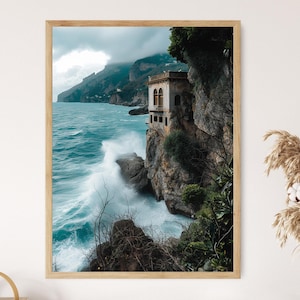 Positano Scenic Giclée Print, Breathtaking Amalfi Coast Artwork, Home or Office Decor, Wanderlust Gift
