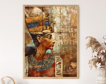 Hieroglyphics Wall Print - Authentic Egyptian Decor - Cultural Office Enhancement - History Lover's Gift