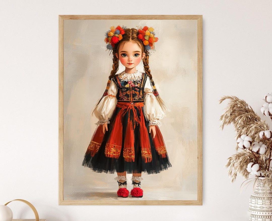 Vêtements de princesse de poupée de papier sertie de Russie et de