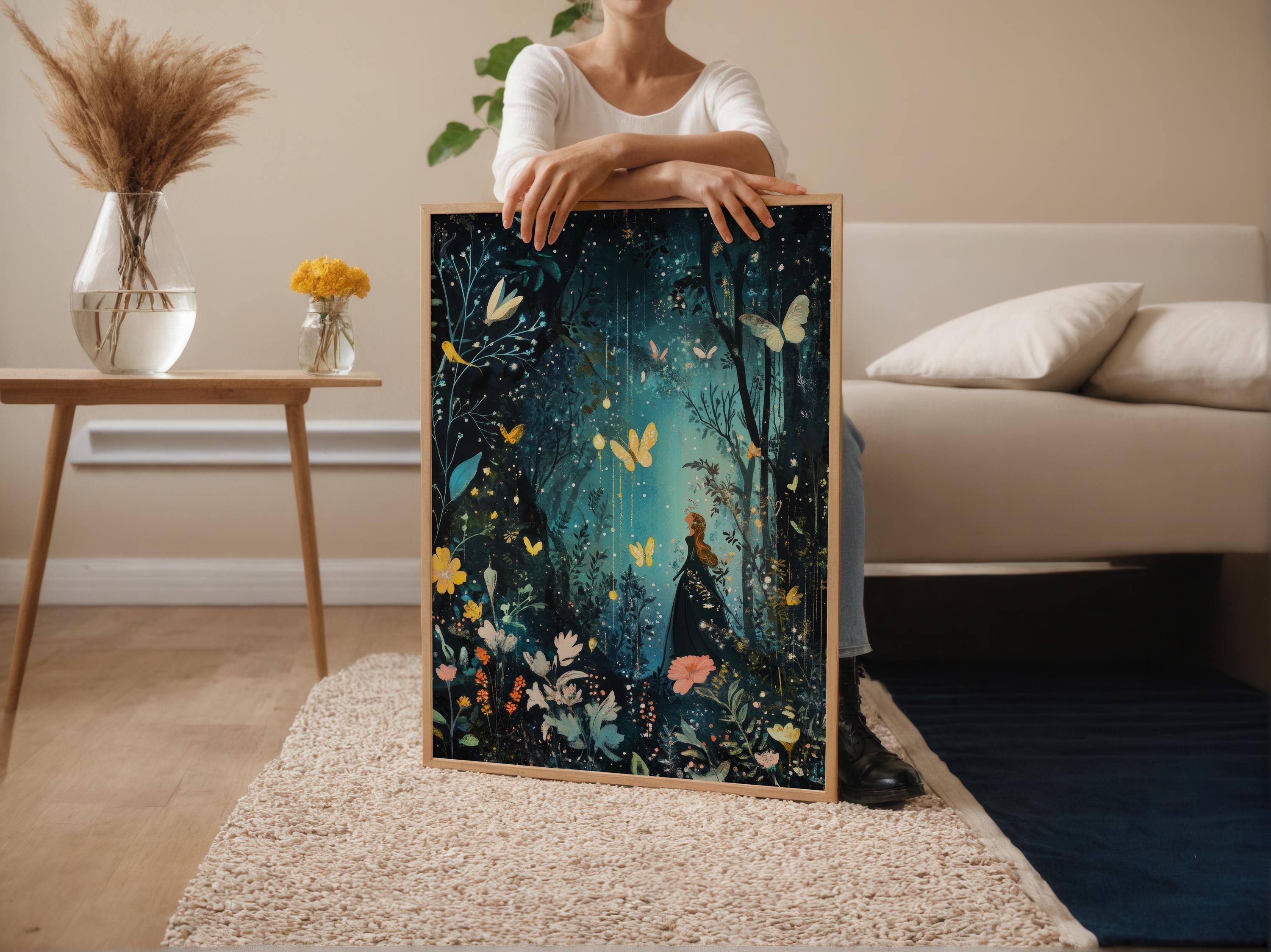 Midsummer Night’s Dream Fairy Art Print, Shakespeare Fantasy - Etsy
