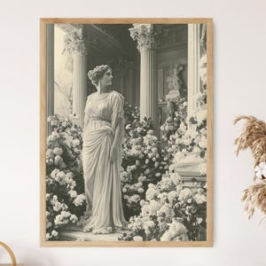 Old English Lithograph Of Venus, Art Print