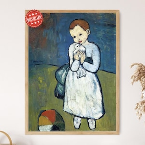 Picasso child dove - Etsy 日本
