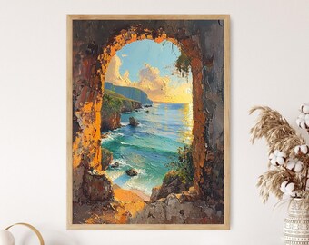 Cueva Ventana Art Print: Arecibo Scenic Landscape Wall Decor