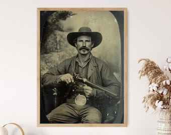 チャップスをはいた西部開拓時代のカウボーイの写真 x10 - Etsy 日本