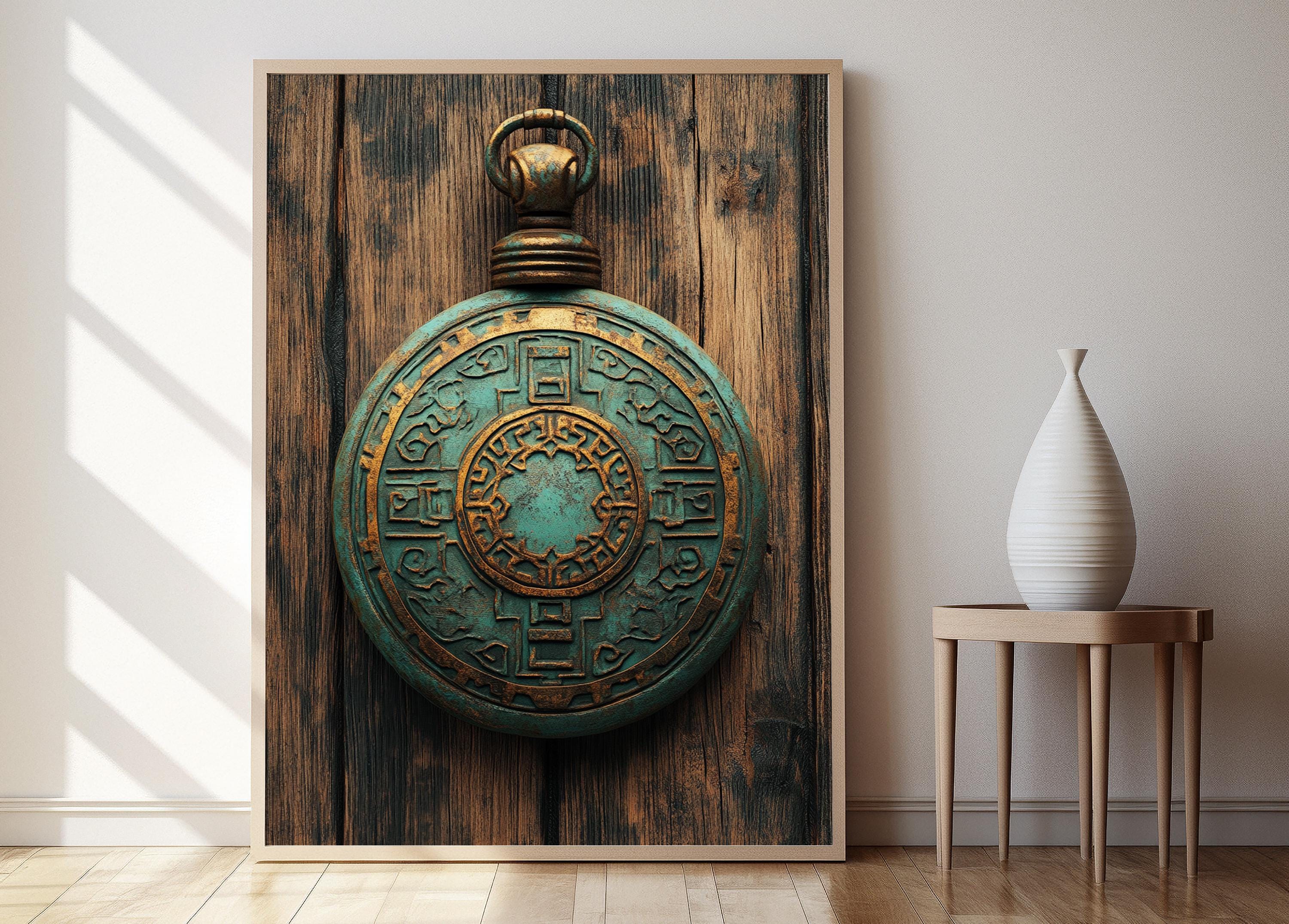 2521❣️ベトナム　ドンソンドラム　銅鼓　オブジェ Drum » Norton Simon Museum