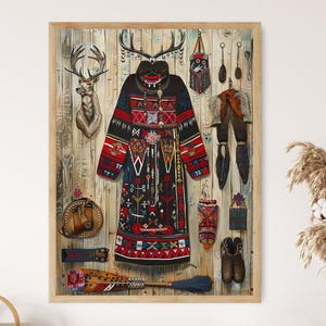 Indigenous Sami Culture, Nordic Heritage Print