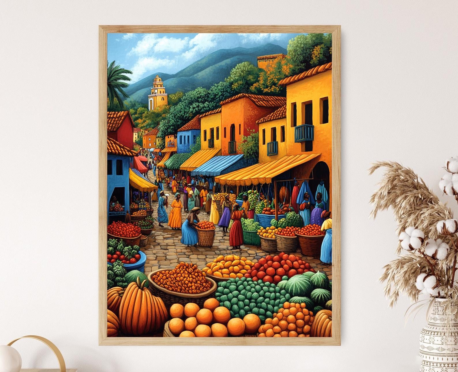 絵画 Going to Market Antony Peel il_fullxfull.6758261110_2hxz.jpg