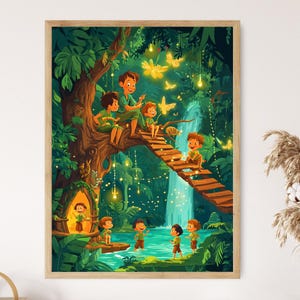 Peter pan, lost boys hideout - Etsy 日本