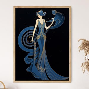 Gatsby Art Deco Print: Roaring Twenties Fine Art