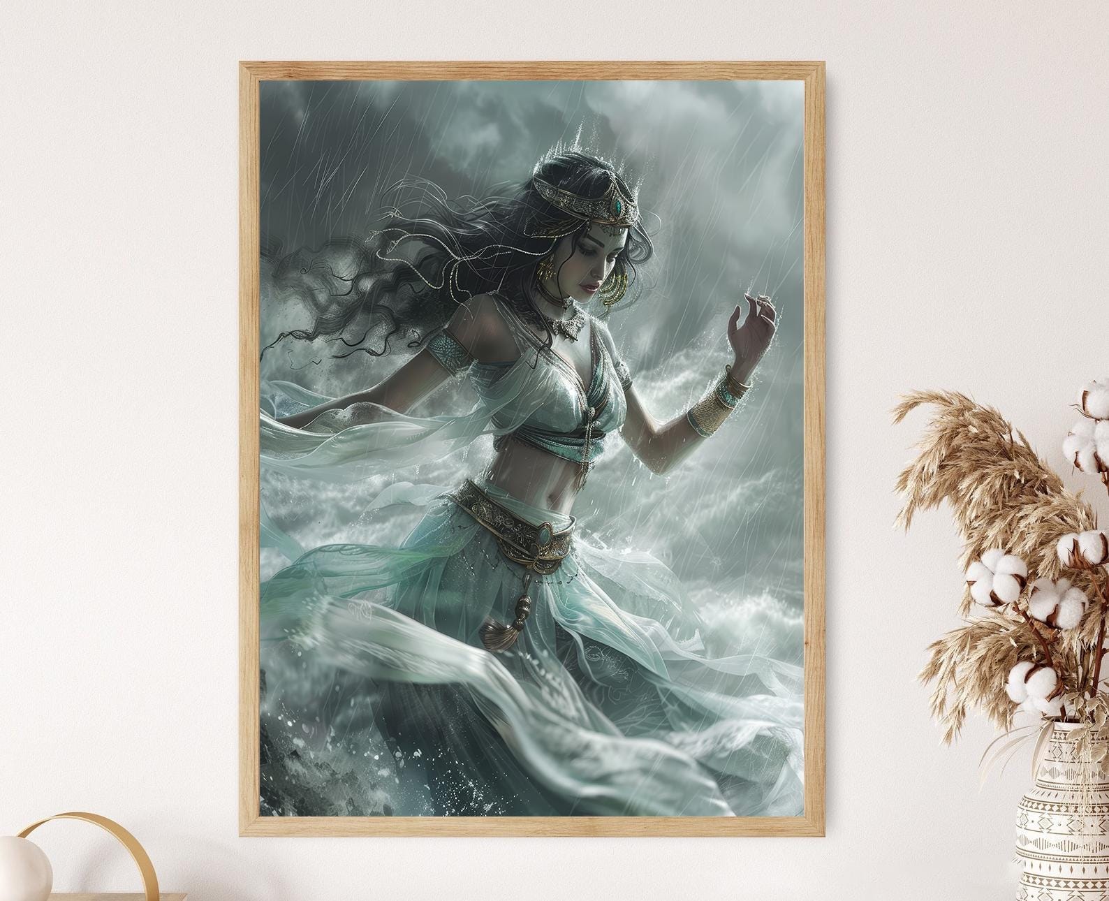 Anitun Tabu Goddess of Wind and Rain, Philippine Mythology Art - Etsy
