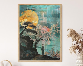 新版画作品、象徴的な日本の版画 - Etsy 日本