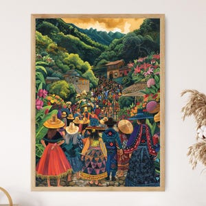 Salvadoran Indigenous Heritage Print