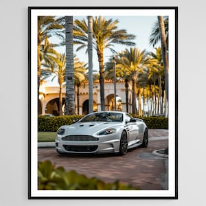 Aston Martin DBS Print, Classic Car Wall Art, Home Decor for Car Enthusiasts, Unique Car Gift
