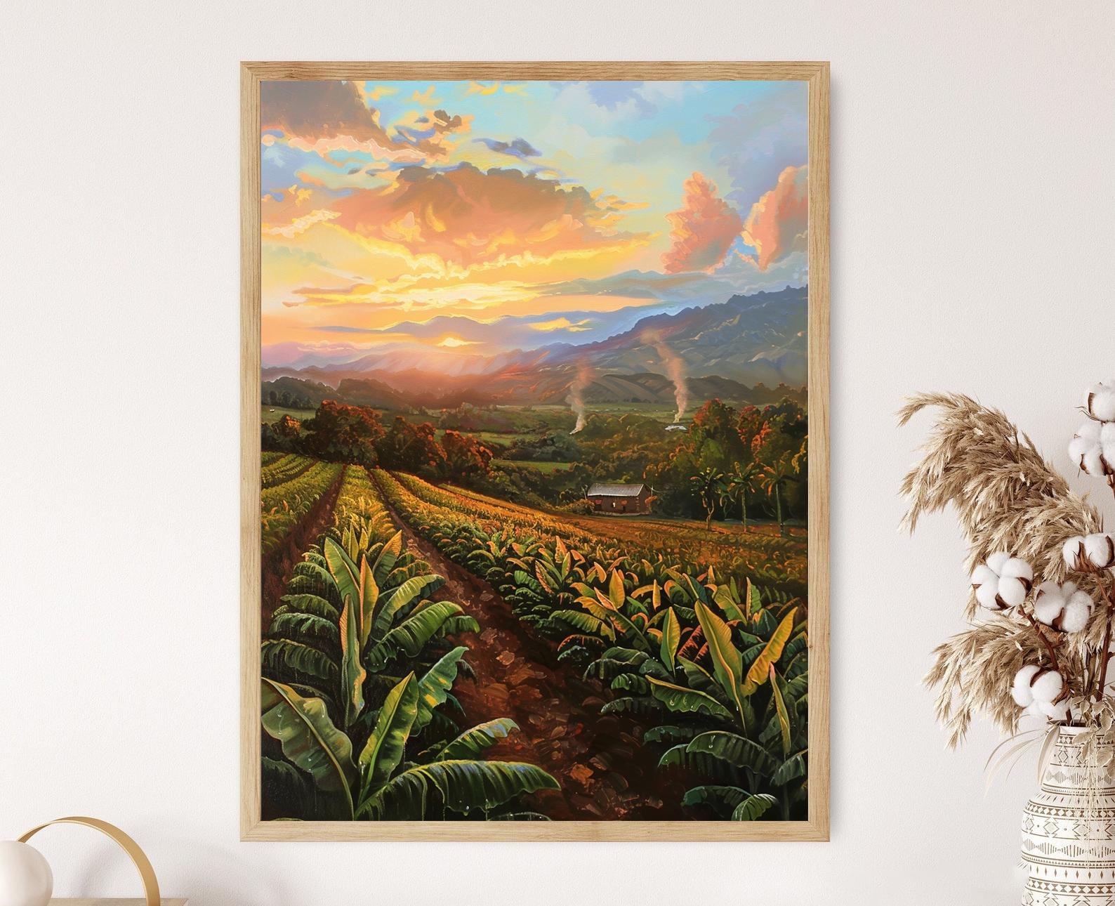 tobacco field painting and Pepsi - Joy Parks Coats Art - Paintings & Prints, Landscapes & Nature, Fields, Crops, Other Crops A painting by National Park Service artist Sydney King. Cuban Tobacco Plantation Giclee Print: