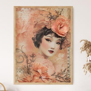 Glamorous Art Deco Fine Art Print, Retro Home Accent, Perfect for Gallery Wall, Art Enthusiast Gift