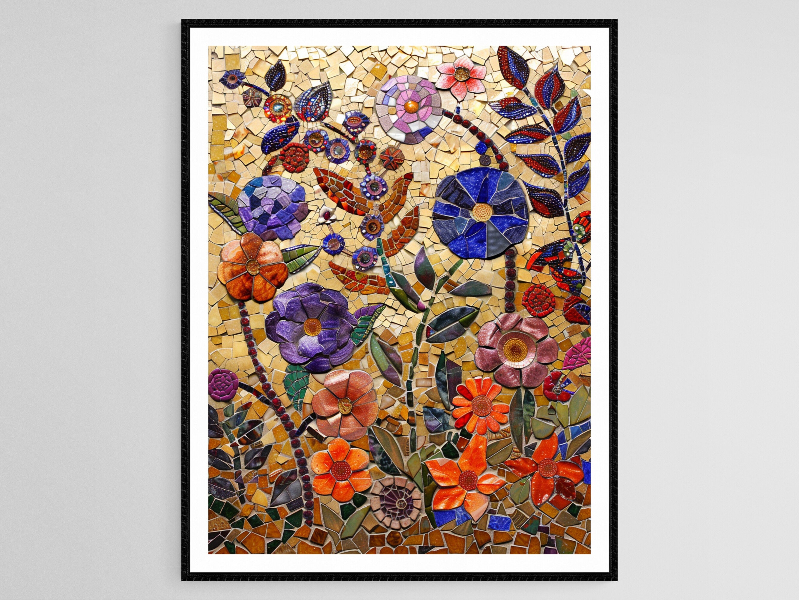 Mosaic Art of Ravenna Painting, Italian Decorative Craft - Etsy