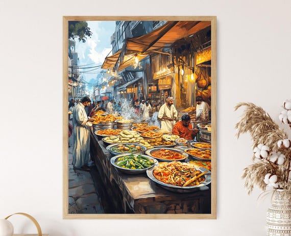 Lahore Cultural Heritage and Market Atmosphere