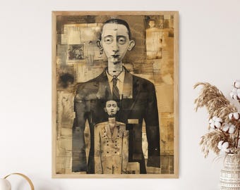 Dada Movement Art: Surrealism Painting, Abstract Home Decor - Etsy