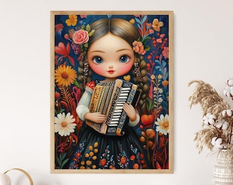 Maramureș Folklore, Vibrant Romanian Folk Art Motif - Etsy Denmark