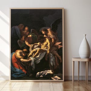 The Burial of Christ, El entierro de Cristo, 1770, Francisco Goya Art Print